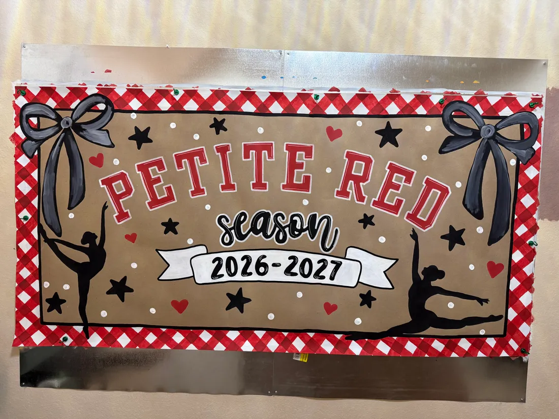 Hand-painted banner by Jadey — 1