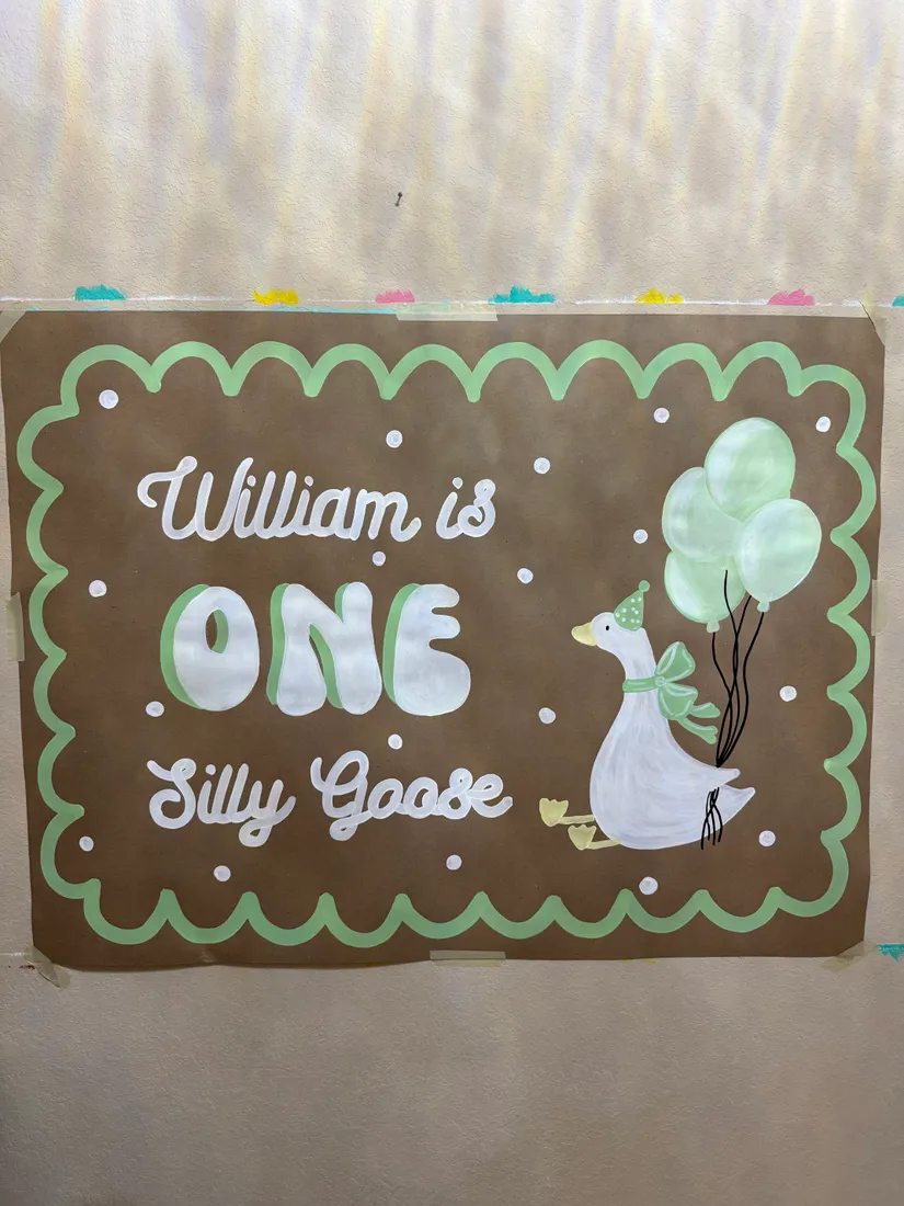 Hand-painted banner by Jadey — 4