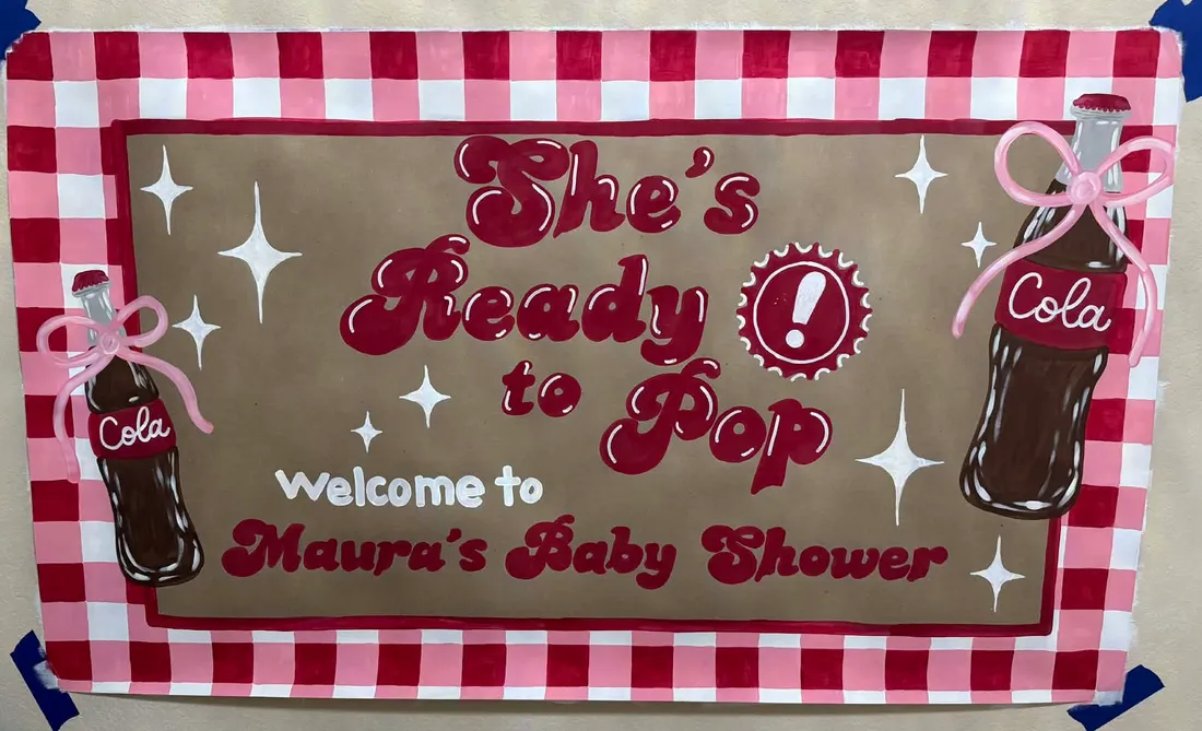 Hand-painted banner by Jadey — 7