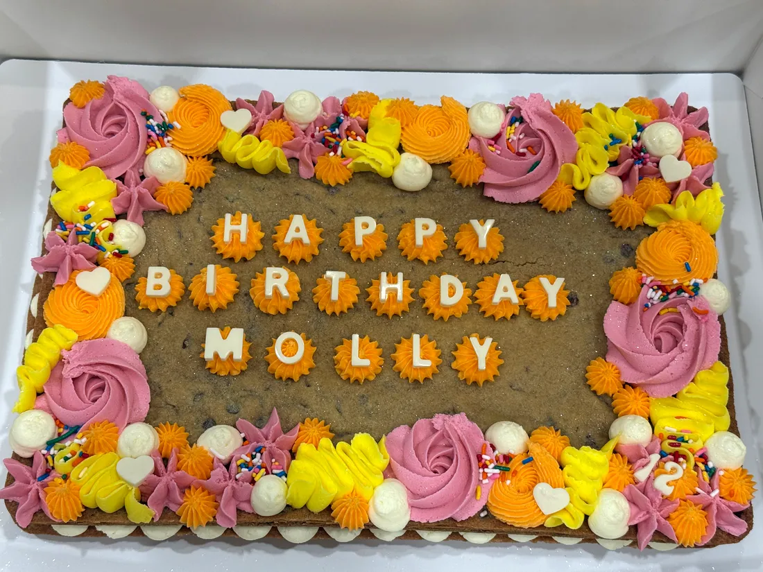 Cookie cake by Jadey — 4