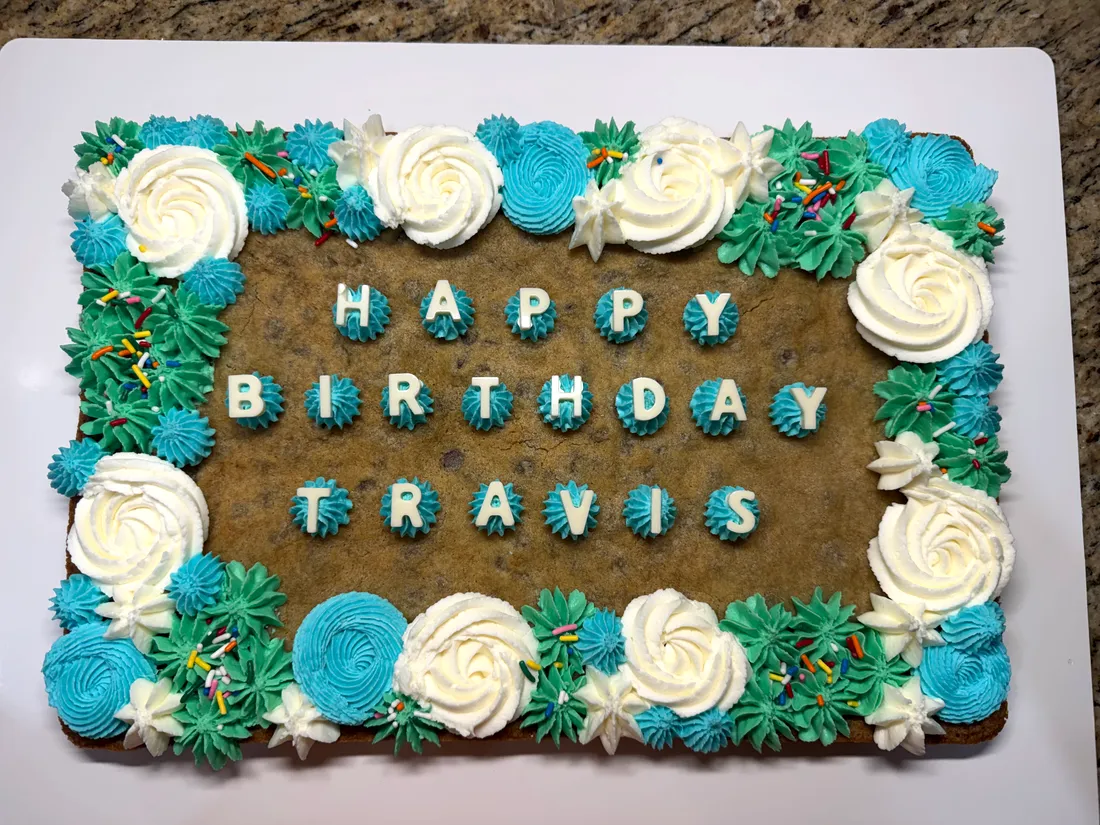 Cookie cake by Jadey — 6